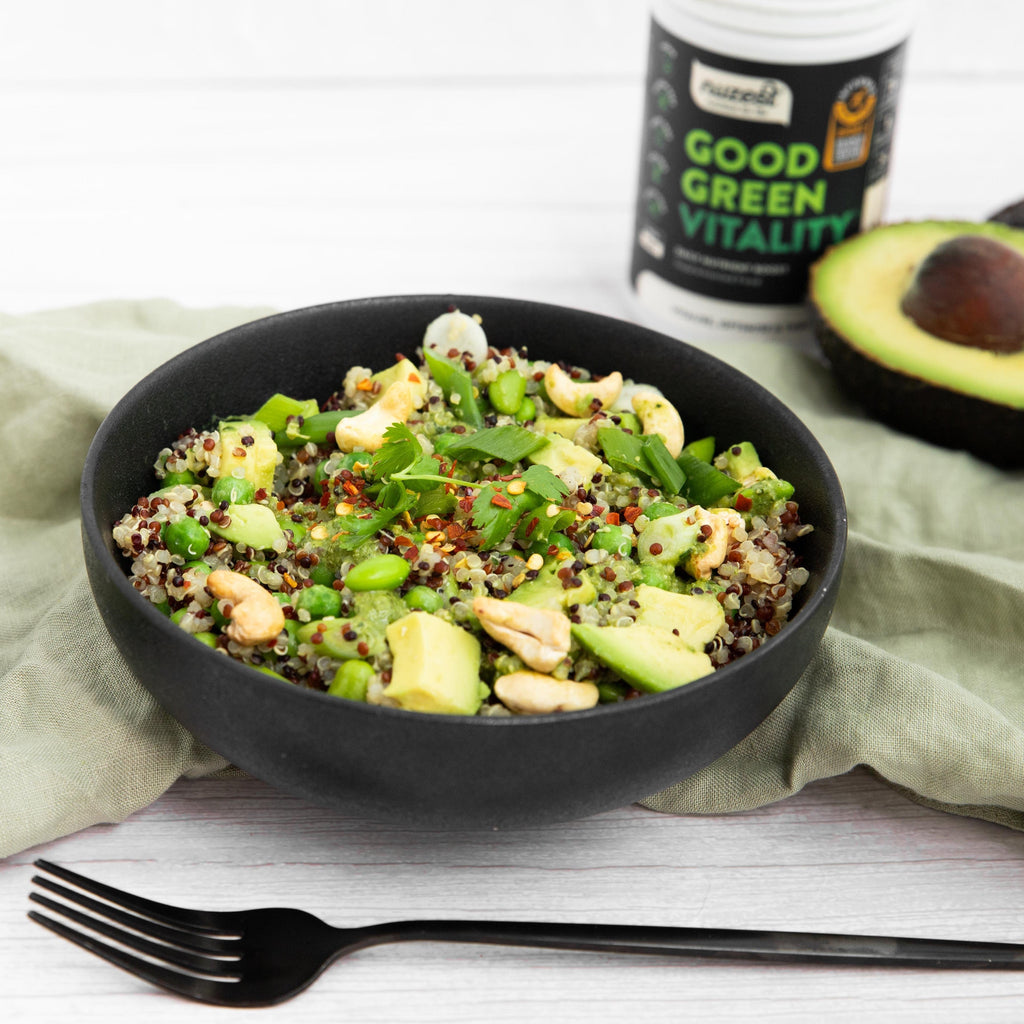 Green Goodness Quinoa Salad – Nuzest AE