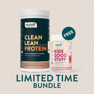 Buy Nuzest Clean Lean Protein 1KG, Get 1 FREE Kids Good Stuff