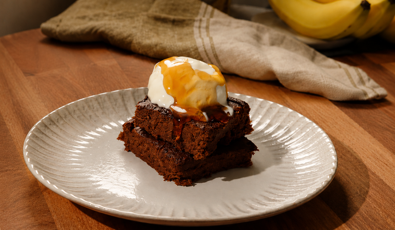 Banana Choc Chip Pudding