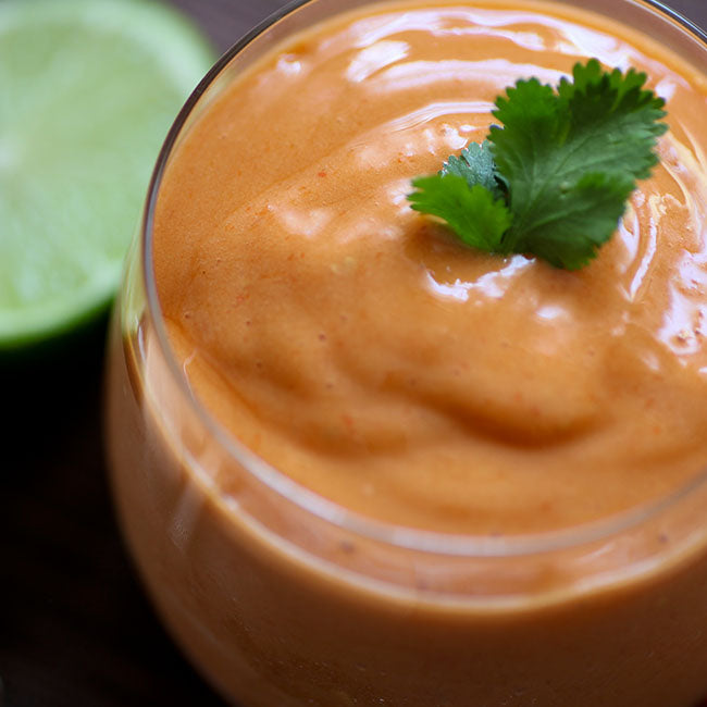 Mango Goji Lime Smoothie