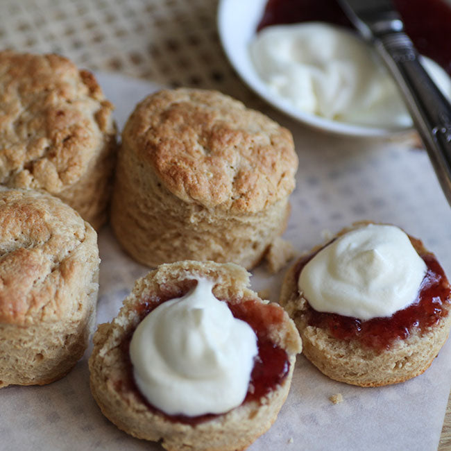 Spelt and Protein Scones