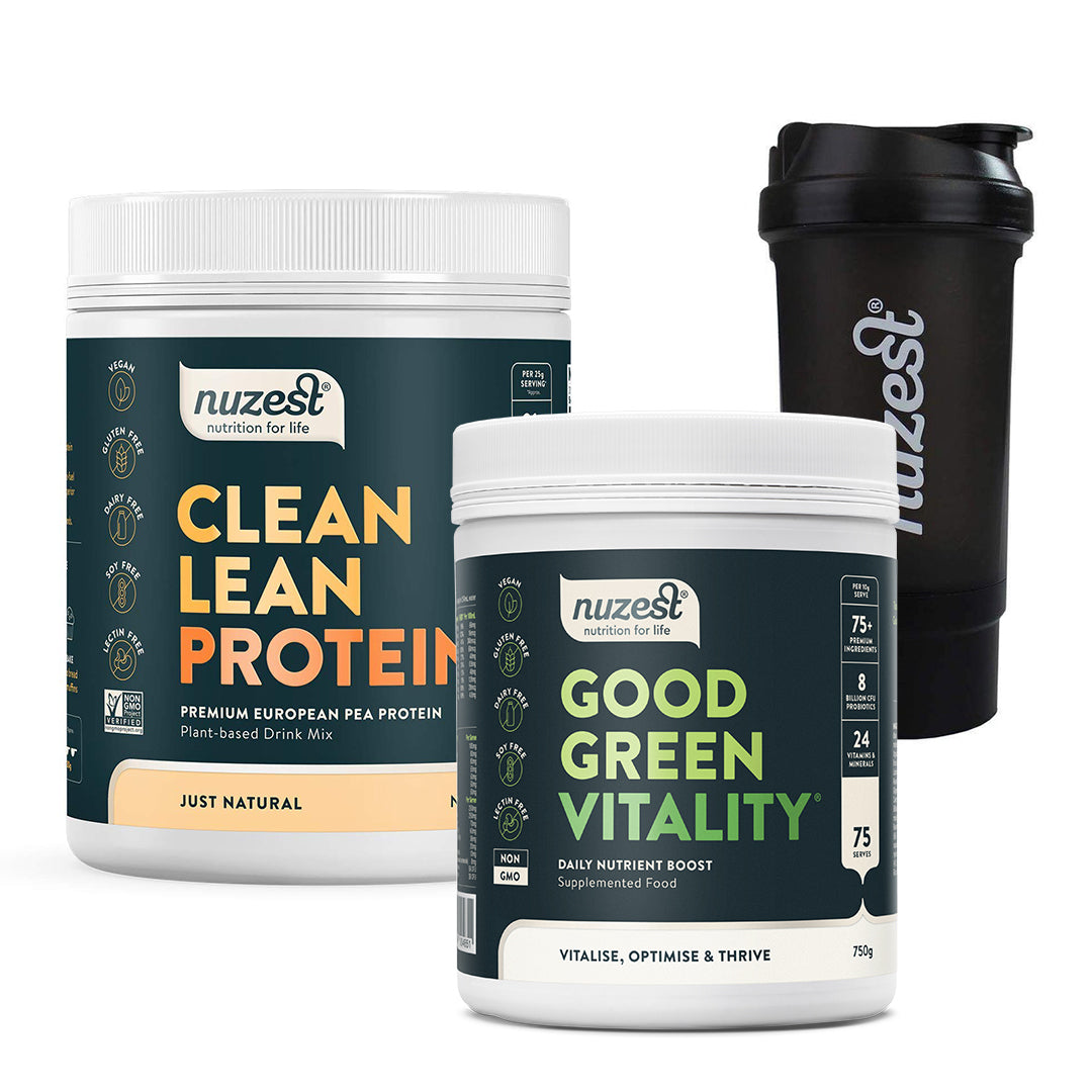 Nuzest Clean Lean Protein Bars, Vanilla & Almond (Box of 12 Bars)