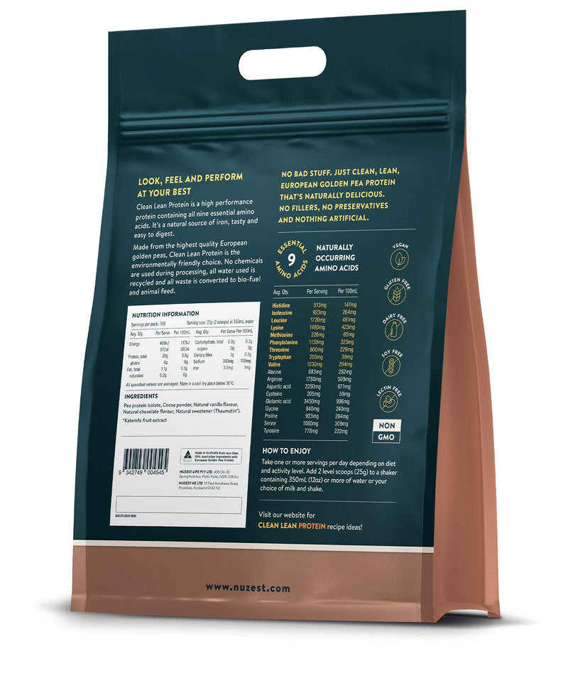 Clean Lean Protein Athletes Pack 2.5kg (100 Servings)